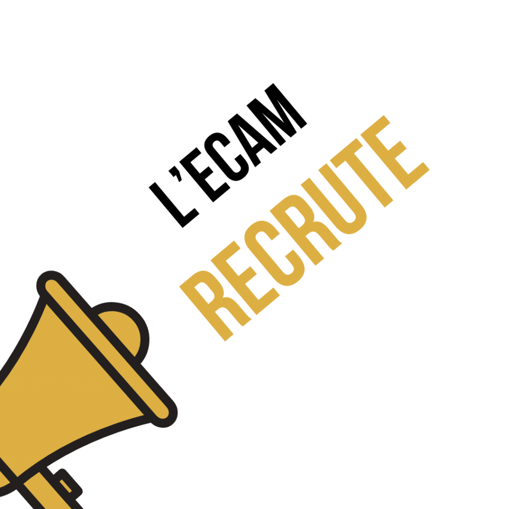 L’ECAM recrute pour l’année 2026-2027